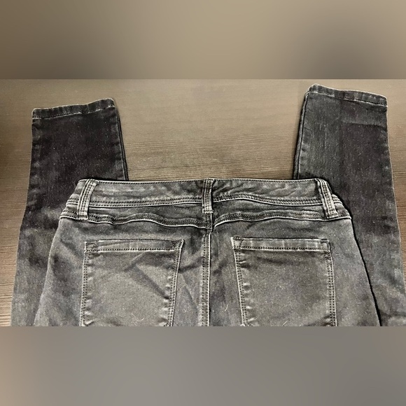 Torrid Denim Black/Gray Skinny Jeans Sz 12 - Picture 5 of 5